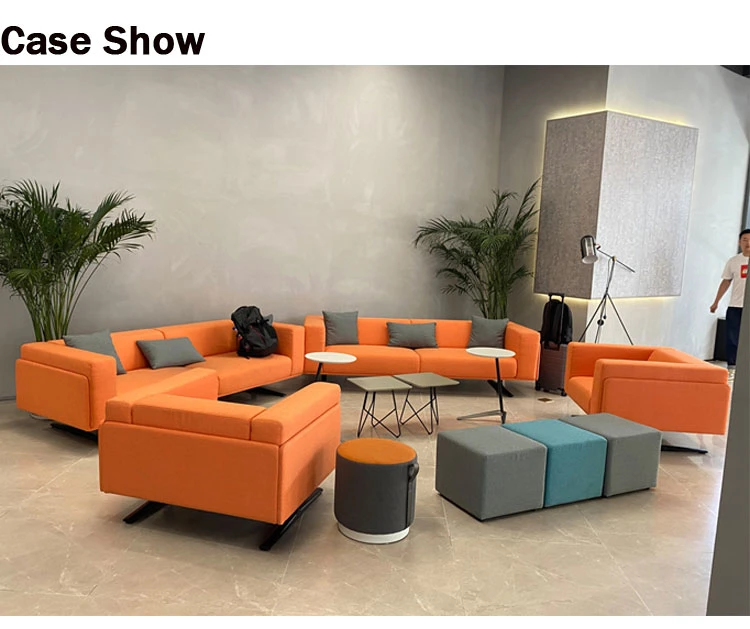High Quality Custom Color Modern Furniture Leisure Fabric Office Sofa