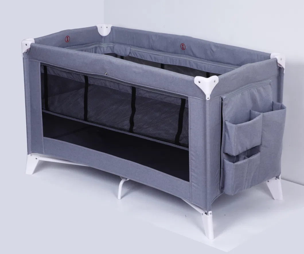 Portable Baby Crib, Foldable Multifunction Baby Bed